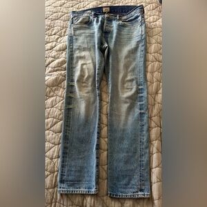J. Crew Kaihara Selvedge Denim Men’s Straight-Leg Jeans